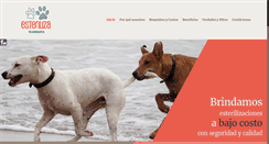 Desktop Screenshot of esterilizatumascota.com